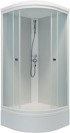 Triton Душевая кабина Риф В 100x100 с крышей – фотография-1